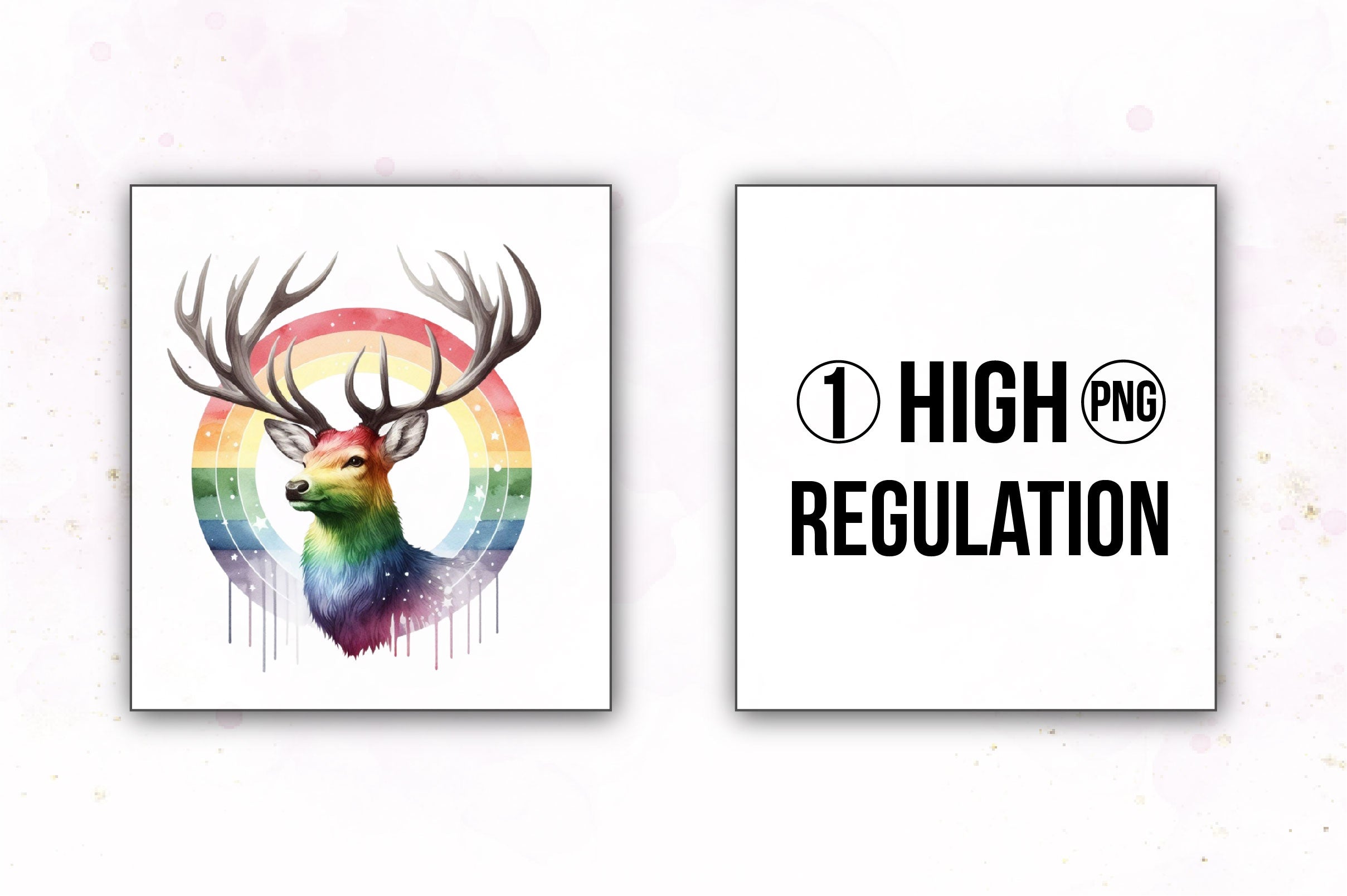 Rainbow Animals Clipart Collection - CraftNest - Digital Crafting and Art