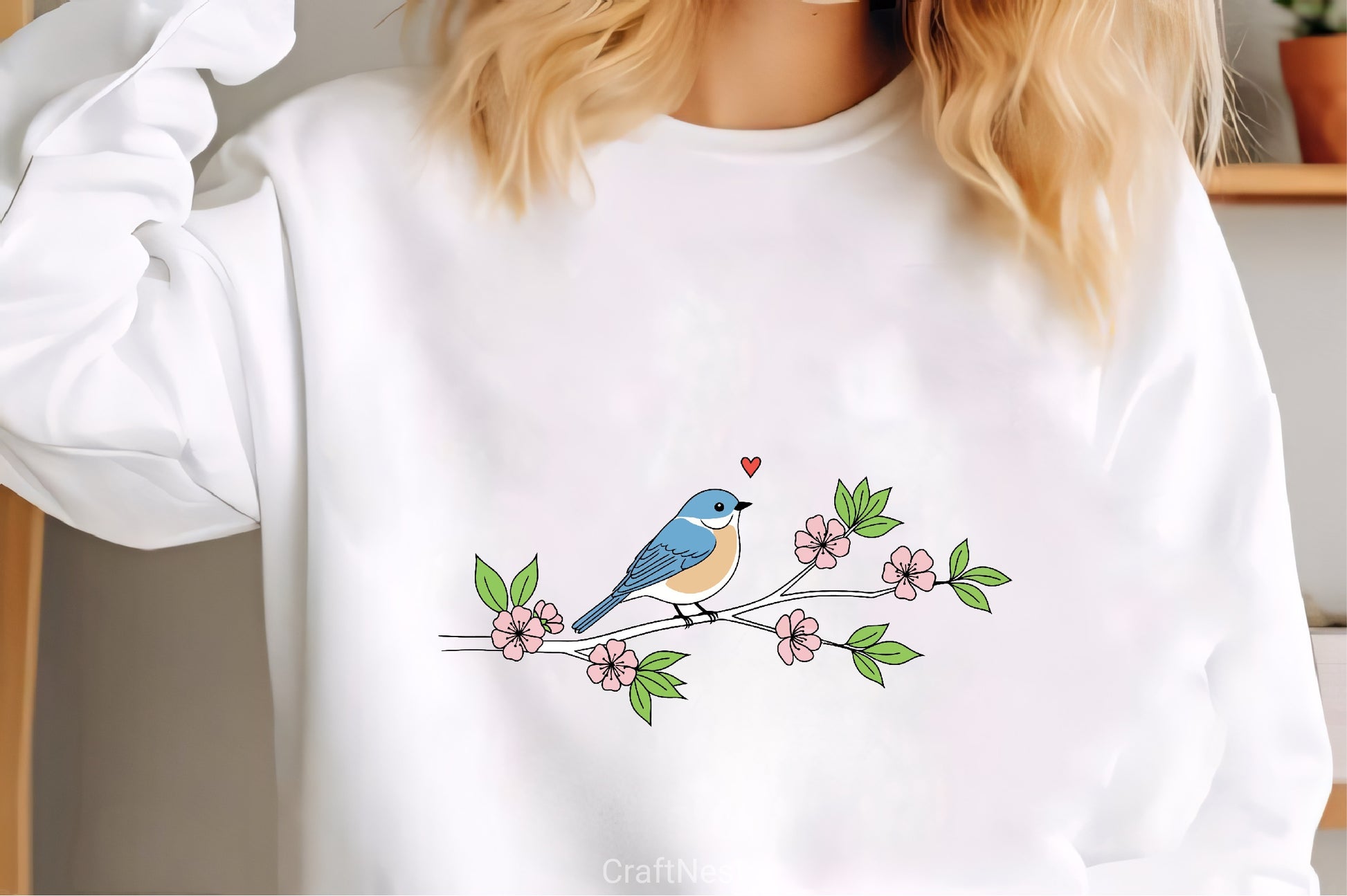 Bluebird Blossom Spring Clipart Bundle - CraftNest - Digital Crafting and Art