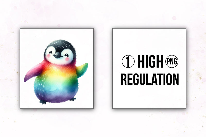 Rainbow Animals Clipart - CraftNest - Digital Crafting and Art