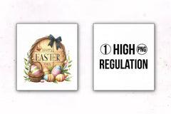 Happy Easter Clipart Bundle 8 - CraftNest - Digital Crafting and Art