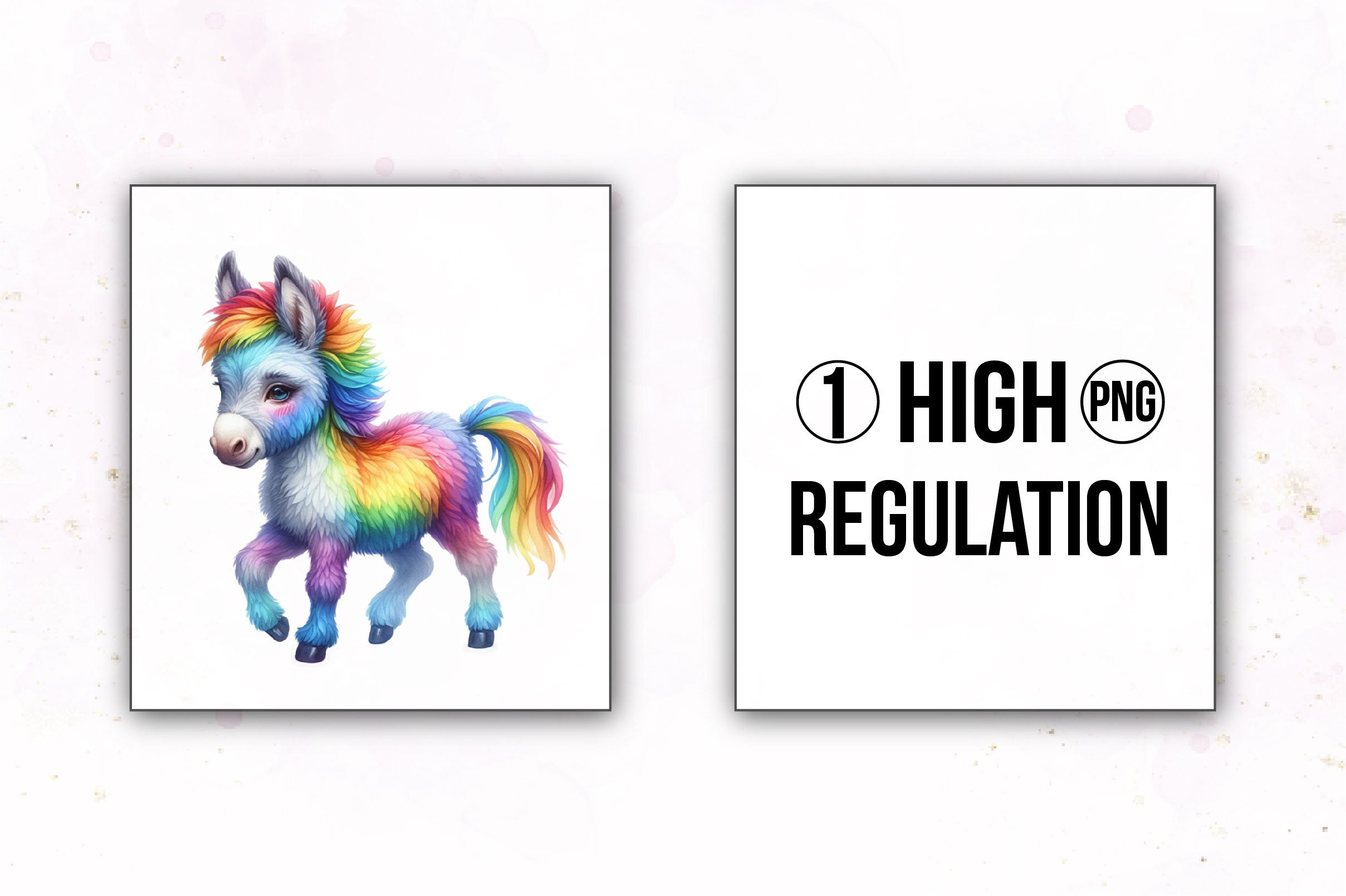 Rainbow Animals Clipart 24 - CraftNest - Digital Crafting and Art