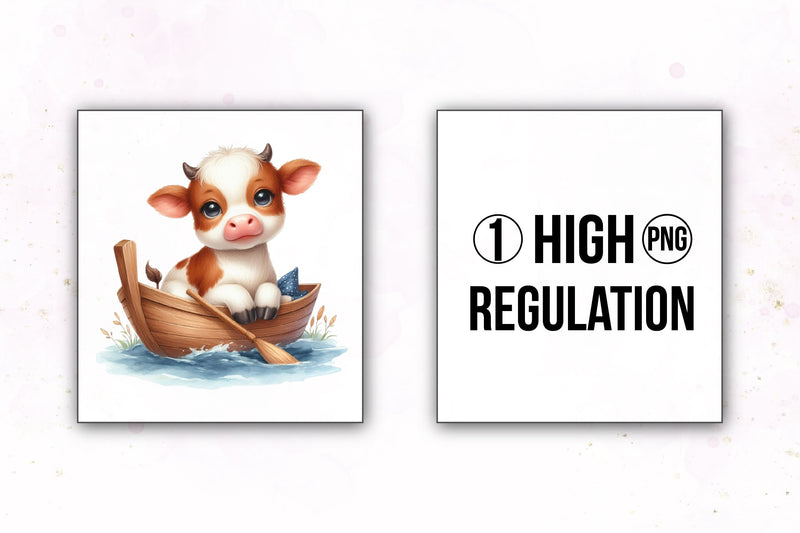 Cute Baby Animals Boat Clipart Bundle 11 - CraftNest - Digital Crafting and Art