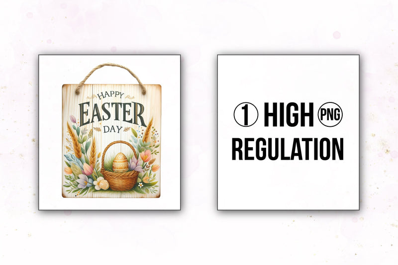 Happy Easter Day Clipart Bundle - CraftNest - Digital Crafting and Art