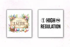 Happy Easter Clipart Bundle 23 - CraftNest - Digital Crafting and Art