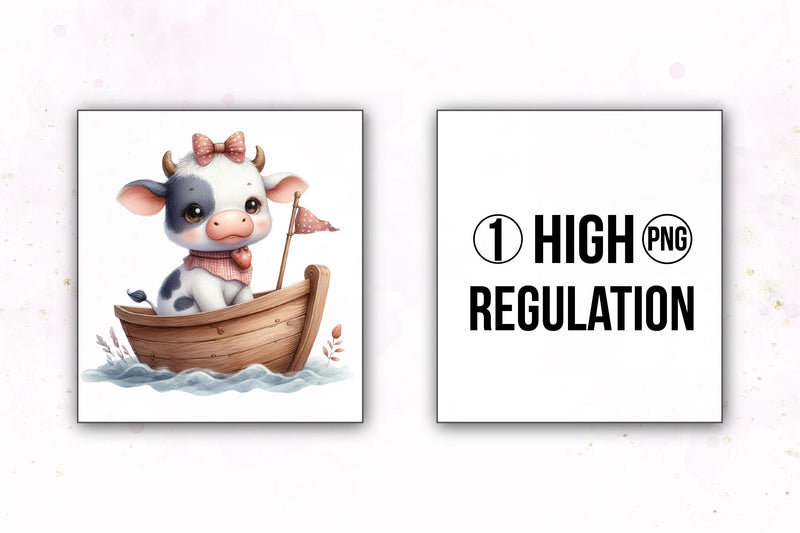 Cute Baby Animals Boat Clipart Bundle 24 - CraftNest - Digital Crafting and Art