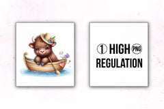 Cute Baby Animals Boat Clipart Bundle 14 - CraftNest - Digital Crafting and Art