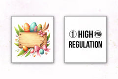 Happy Easter Clipart Bundle 10 - CraftNest - Digital Crafting and Art