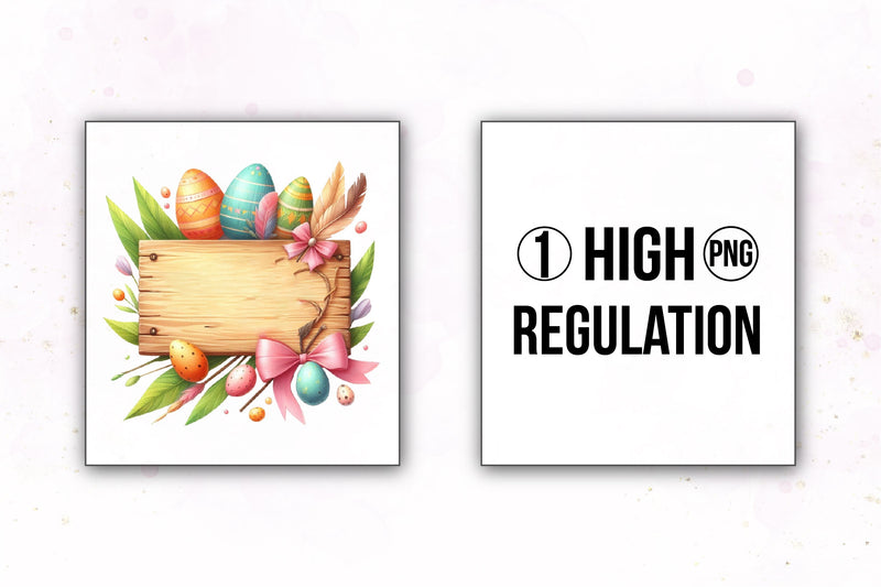 Happy Easter Clipart Bundle 10 - CraftNest - Digital Crafting and Art