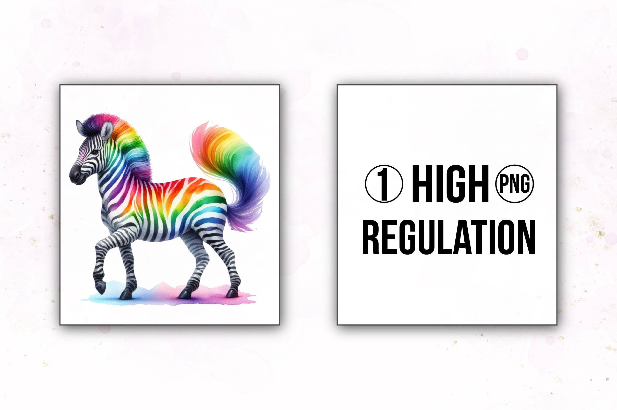 Rainbow Animals Clipart Bundle 1 - CraftNest - Digital Crafting and Art