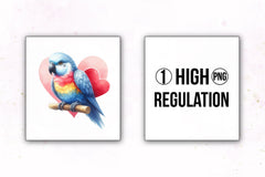 Bird Valentine's Day Clipart Bundle 2 - CraftNest - Digital Crafting and Art