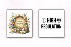 Happy Easter Clipart Bundle 9 - CraftNest - Digital Crafting and Art