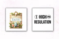 Happy Easter Clipart Bundle 7 - CraftNest - Digital Crafting and Art