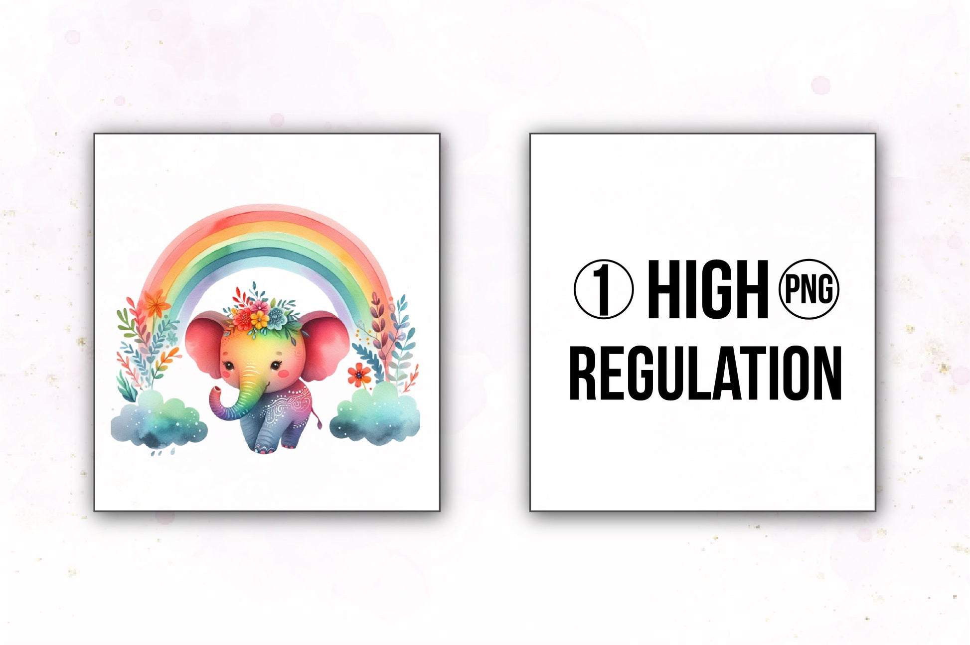 Rainbow Animals Clipart Bundle 10 - CraftNest - Digital Crafting and Art