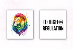 Rainbow Animals Clipart 23 - CraftNest - Digital Crafting and Art