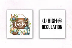 Happy Easter Clipart Bundle 24 - CraftNest - Digital Crafting and Art