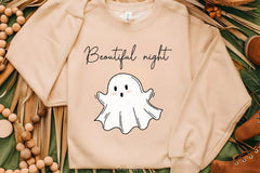 Cute Ghost Halloween Clipart Bundle 3 - CraftNest - Digital Crafting and Art