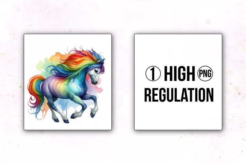 Rainbow Animals Clipart Bundle 20 - CraftNest - Digital Crafting and Art