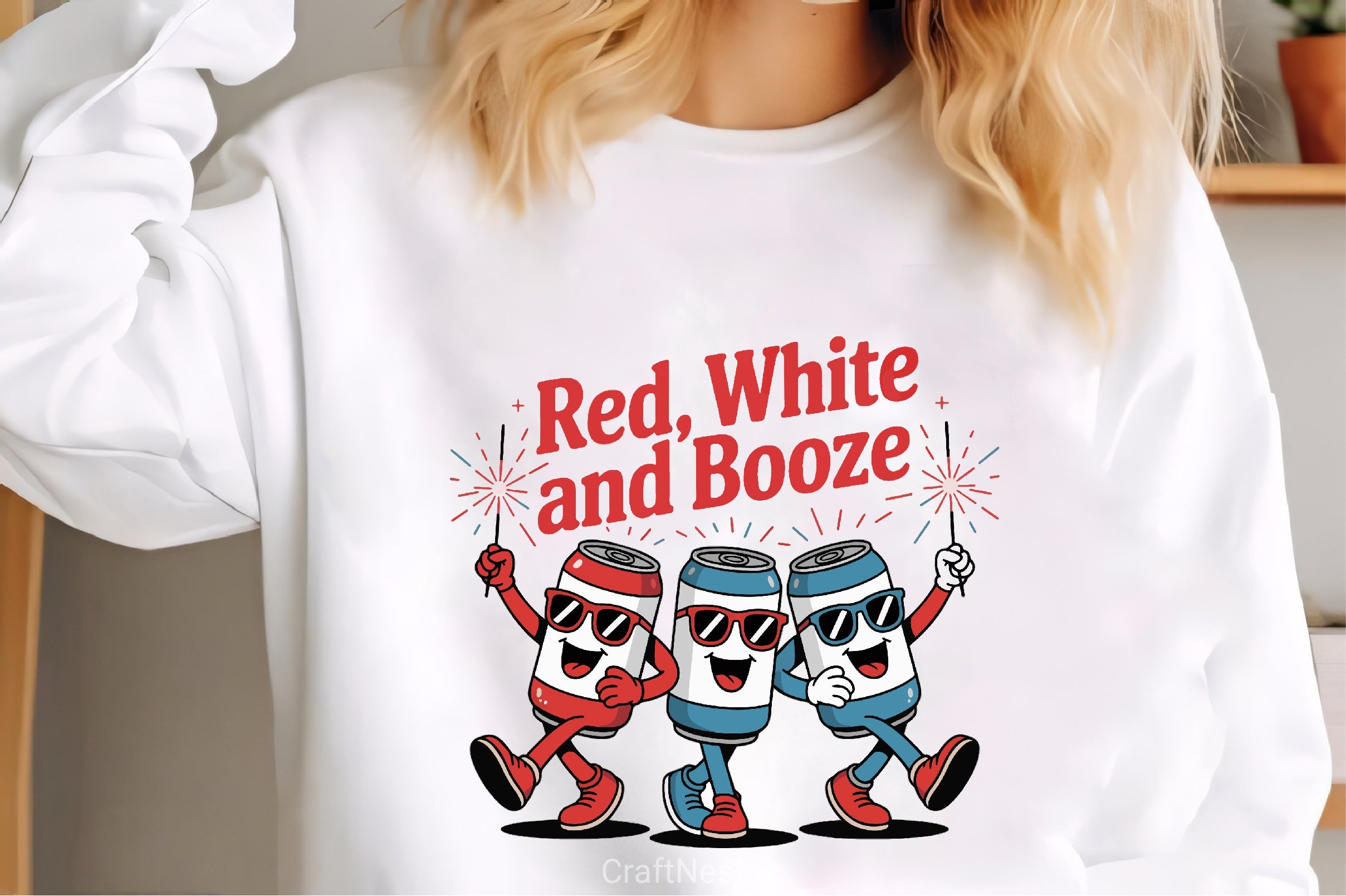 Patriotic Party Cans Clipart Bundle - CraftNest - Digital Crafting and Art