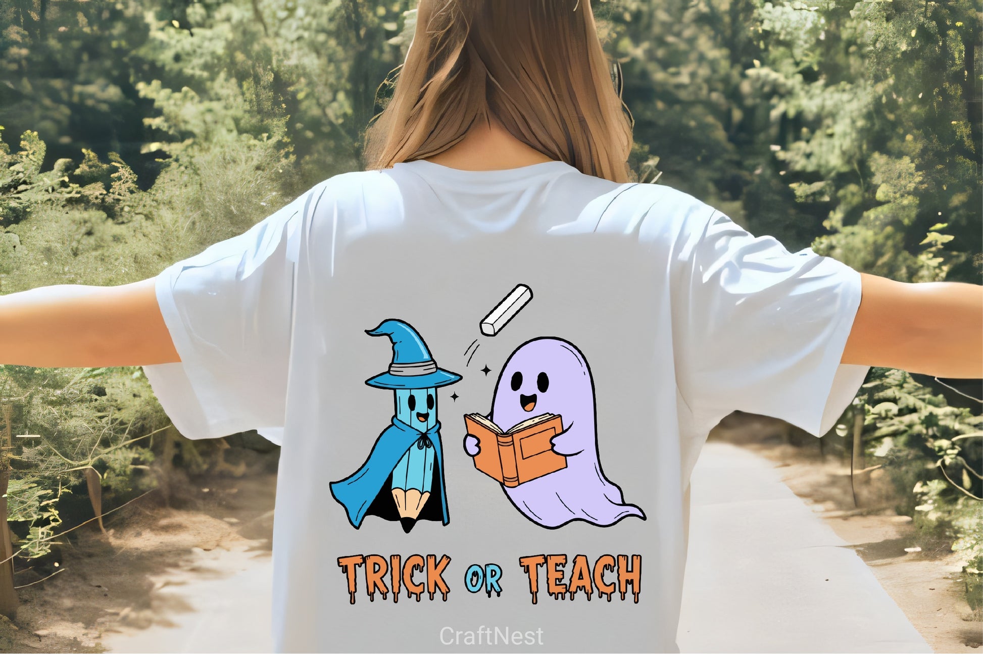 Trick Or Teach Halloween Clipart Bundle - CraftNest - Digital Crafting and Art