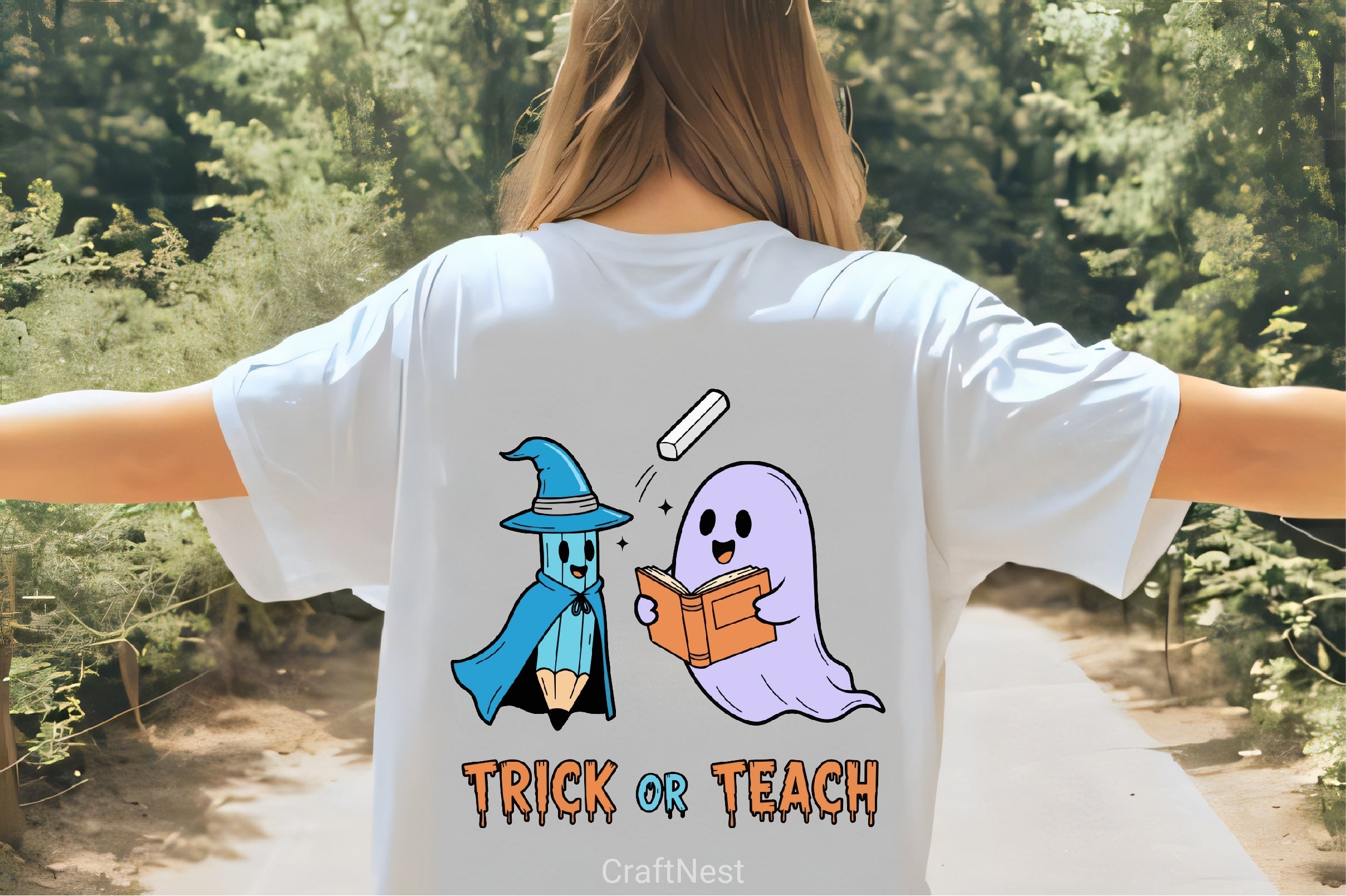 Trick Or Teach Halloween Clipart Bundle - CraftNest - Digital Crafting and Art