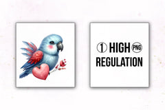 Bird Valentines Clipart Bundle 9 - CraftNest - Digital Crafting and Art