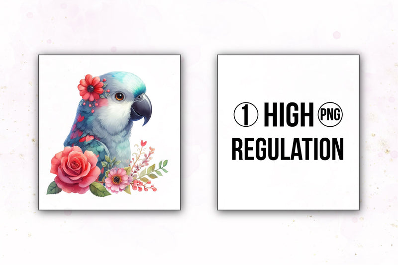 Bird Valentines Clipart Bundle 6 - CraftNest - Digital Crafting and Art