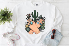 Boho Cactus Succulent Clipart Bundle - CraftNest - Digital Crafting and Art