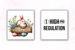 Easter Day Board Clipart Bundle 2 - CraftNest - Digital Crafting and Art