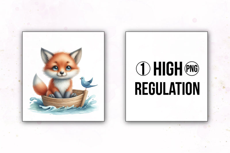 Cute Baby Animals Boat Clipart Bundle 1 - CraftNest - Digital Crafting and Art