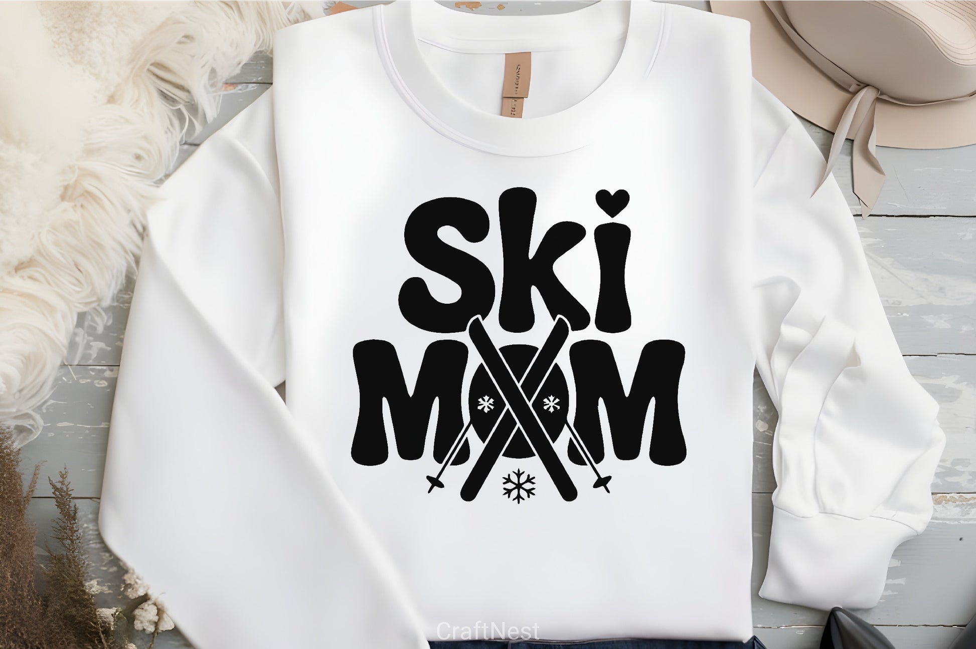 Ski Mom Clipart Bundle - CraftNest - Digital Crafting and Art