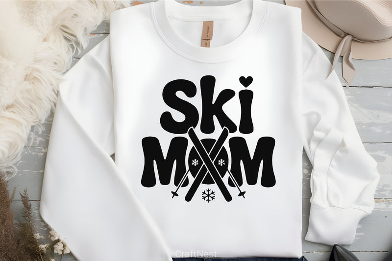 Ski Mom Clipart Bundle - CraftNest - Digital Crafting and Art