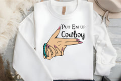 Put 'Em Up Cowboy Clipart Bundle - CraftNest - Digital Crafting and Art