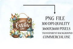 Happy Easter Clipart Bundle 24 - CraftNest - Digital Crafting and Art