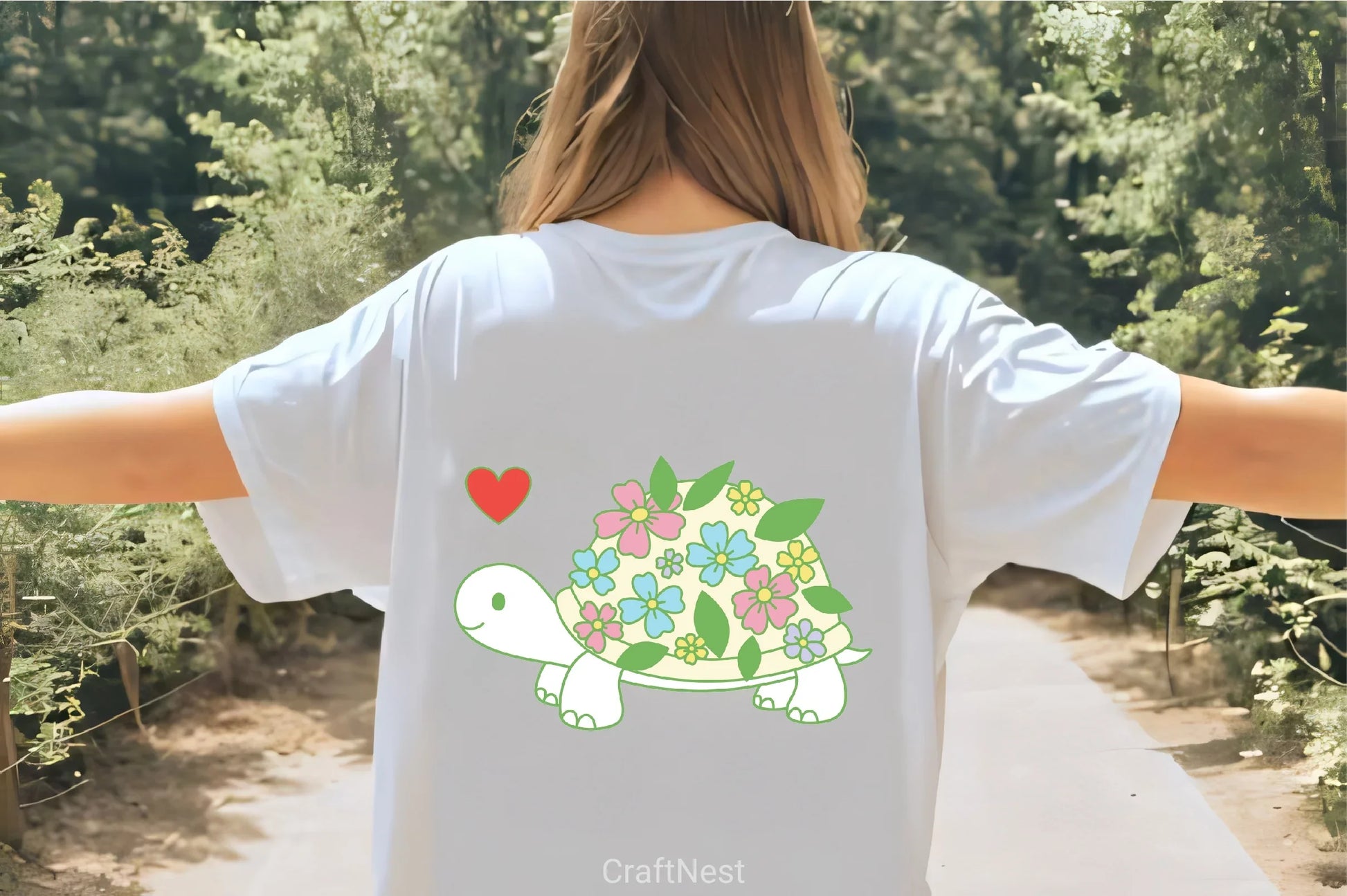 Flower Turtle Heart Clipart Bundle - CraftNest - Digital Crafting and Art