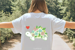 Flower Turtle Heart Clipart Bundle - CraftNest - Digital Crafting and Art