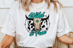 Wild Bull Head Western Clipart Bundle - CraftNest - Digital Crafting and Art