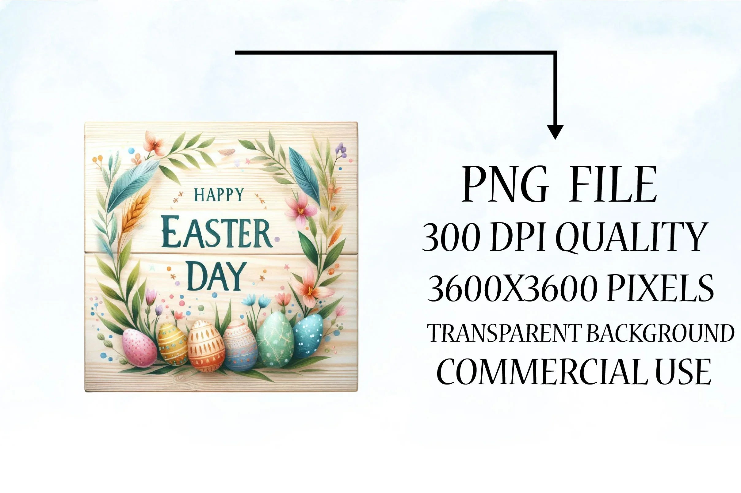 Happy Easter Clipart Bundle 4 - CraftNest - Digital Crafting and Art