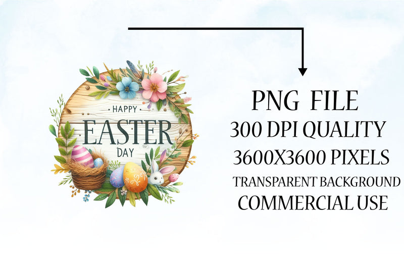 Happy Easter Clipart Bundle 6 - CraftNest - Digital Crafting and Art
