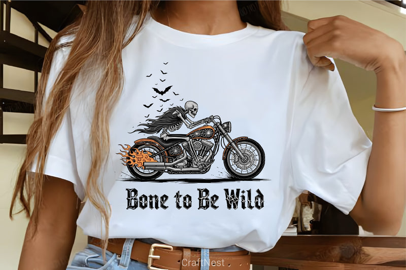 Bone To Be Wild Skeleton Biker Clipart Bundle 2 - CraftNest - Digital Crafting and Art