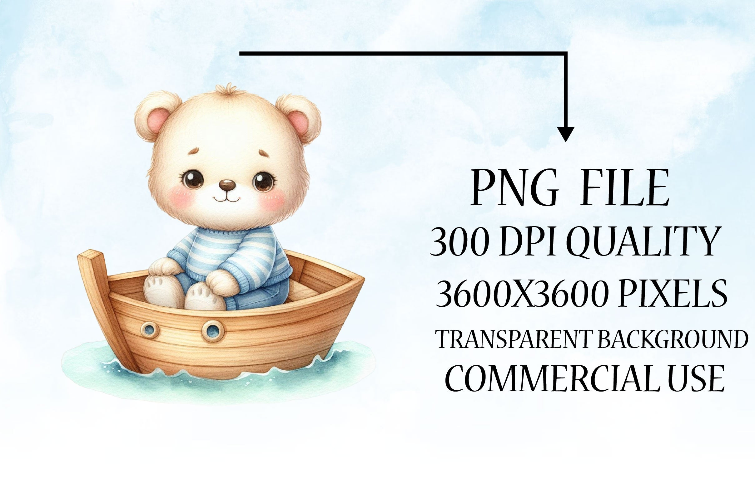 Cute Baby Animals Boat Clipart Bundle 8 - CraftNest - Digital Crafting and Art