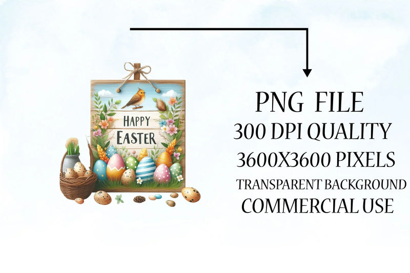 Happy Easter Clipart Bundle 19 - CraftNest - Digital Crafting and Art