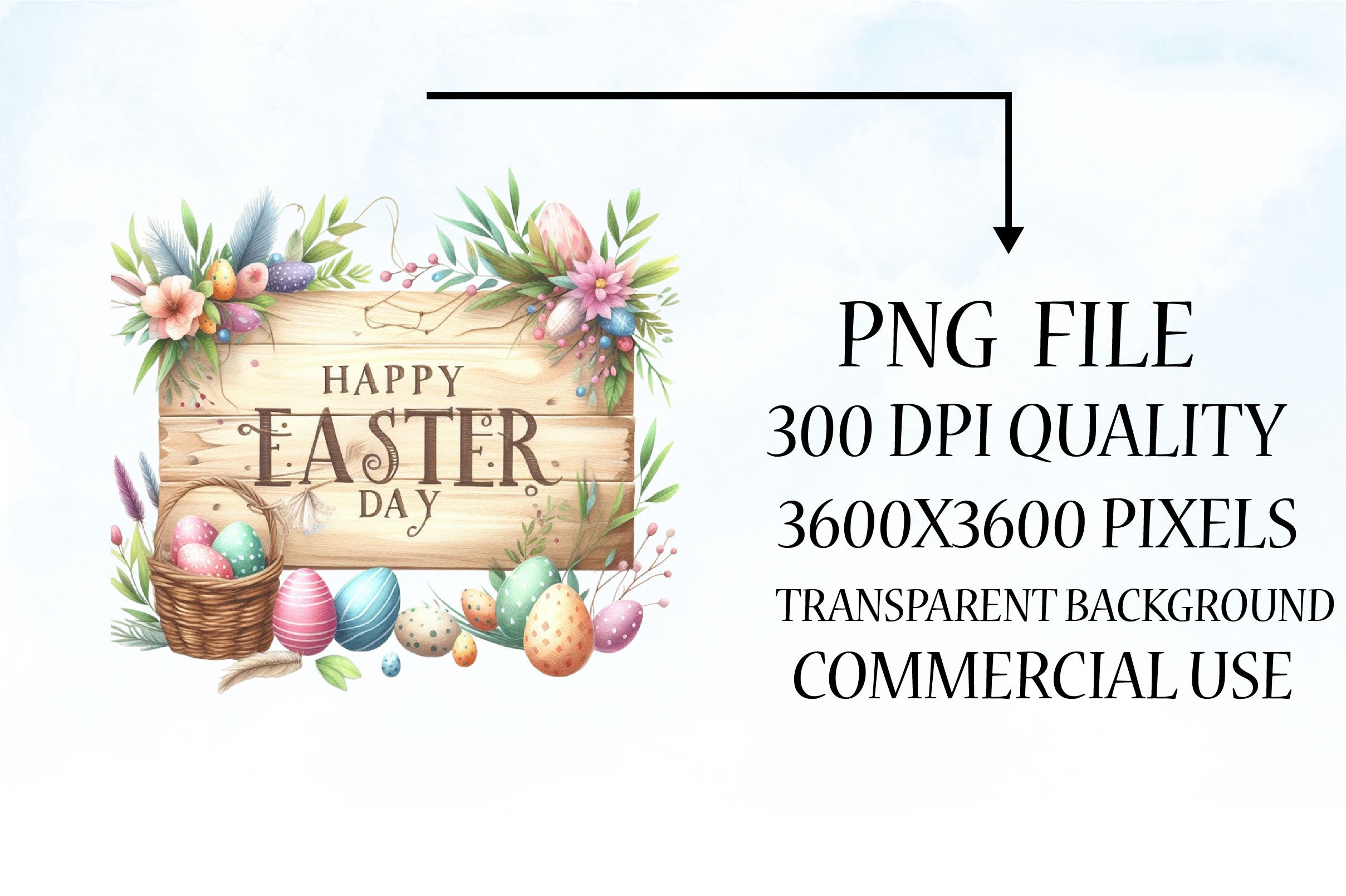 Happy Easter Clipart Bundle 23 - CraftNest - Digital Crafting and Art