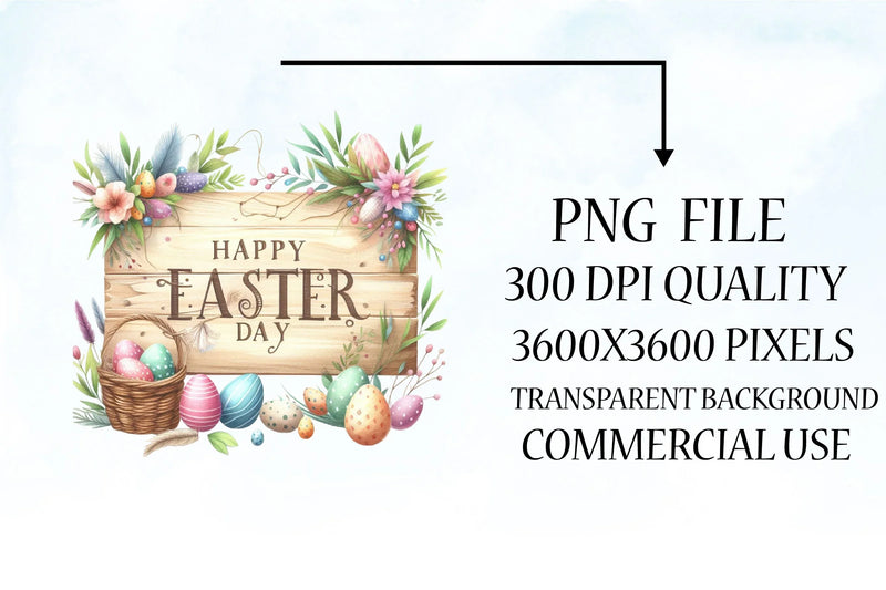 Happy Easter Clipart Bundle 23 - CraftNest - Digital Crafting and Art