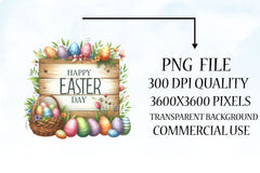 Easter Day Board Clipart Bundle 3 - CraftNest - Digital Crafting and Art