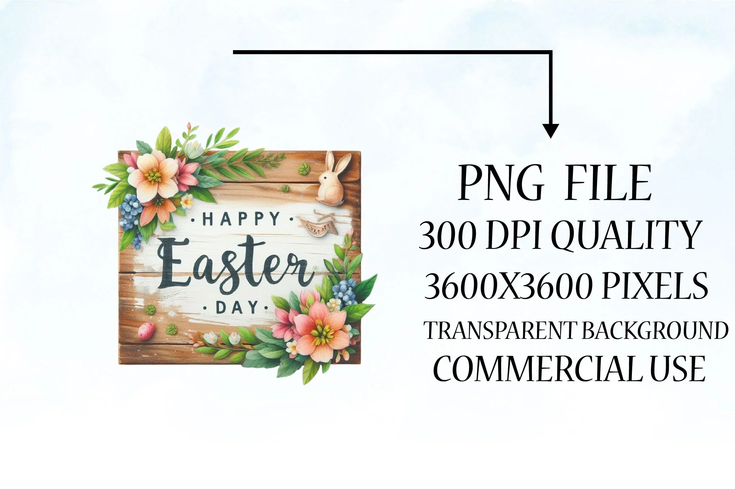 Happy Easter Clipart Bundle 21 - CraftNest - Digital Crafting and Art