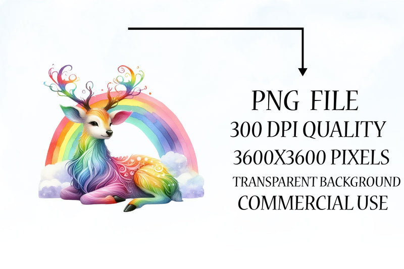 Rainbow Animals Clipart Bundle 15 - CraftNest - Digital Crafting and Art