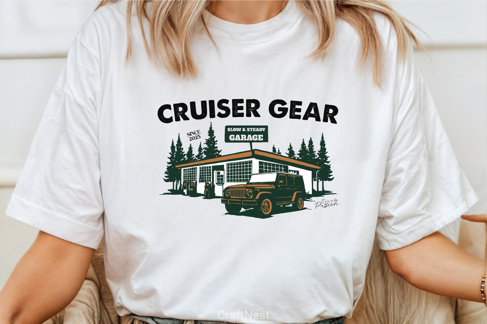 Cruiser Gear Garage T Shirt Design Bundle - CraftNest - Digital Crafting and Art