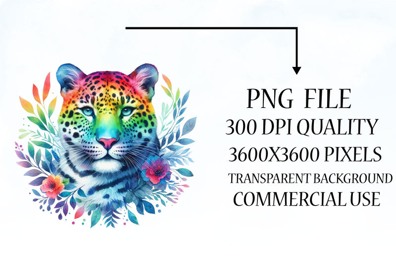 Rainbow Animals Clipart Bundle 12 - CraftNest - Digital Crafting and Art