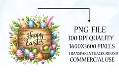Happy Easter Clipart Bundle 16 - CraftNest - Digital Crafting and Art