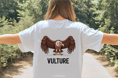 Cartoon Vulture Alphabet V Kids Clipart Bundle - CraftNest - Digital Crafting and Art